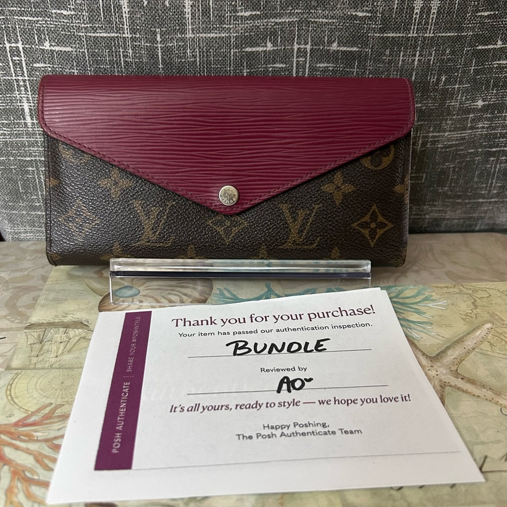 Louis Vuitton Marie-Lou Monogram and Epi Wallet CA4163